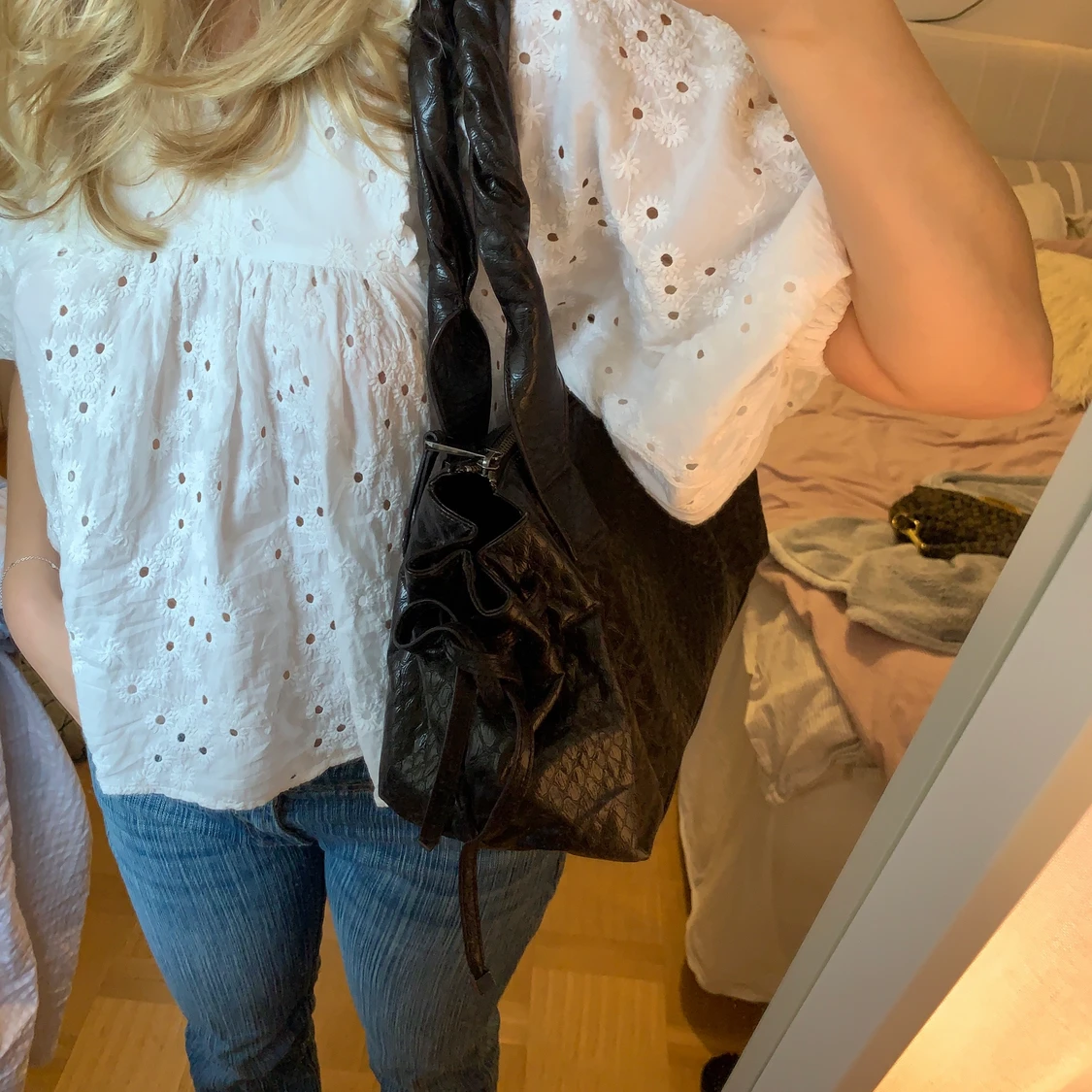 Stor brun väska - 91