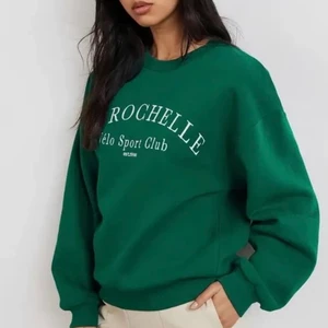 Sweatshirt  - Grön sweatshirt från Gina. Sparsamt använd!