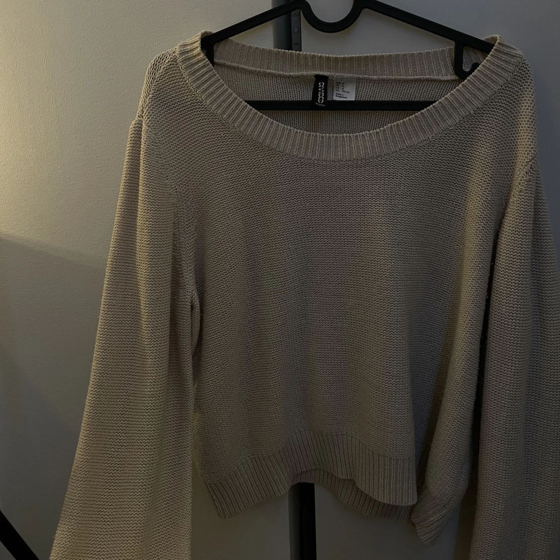 Ribbad tröja från H&M stl 38