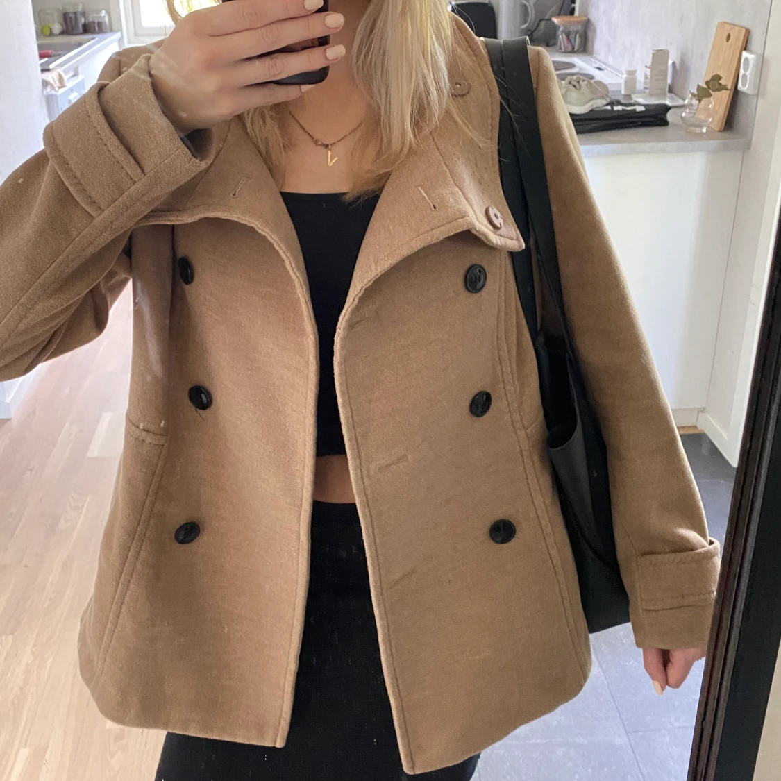 kort kappa från Hm - 90