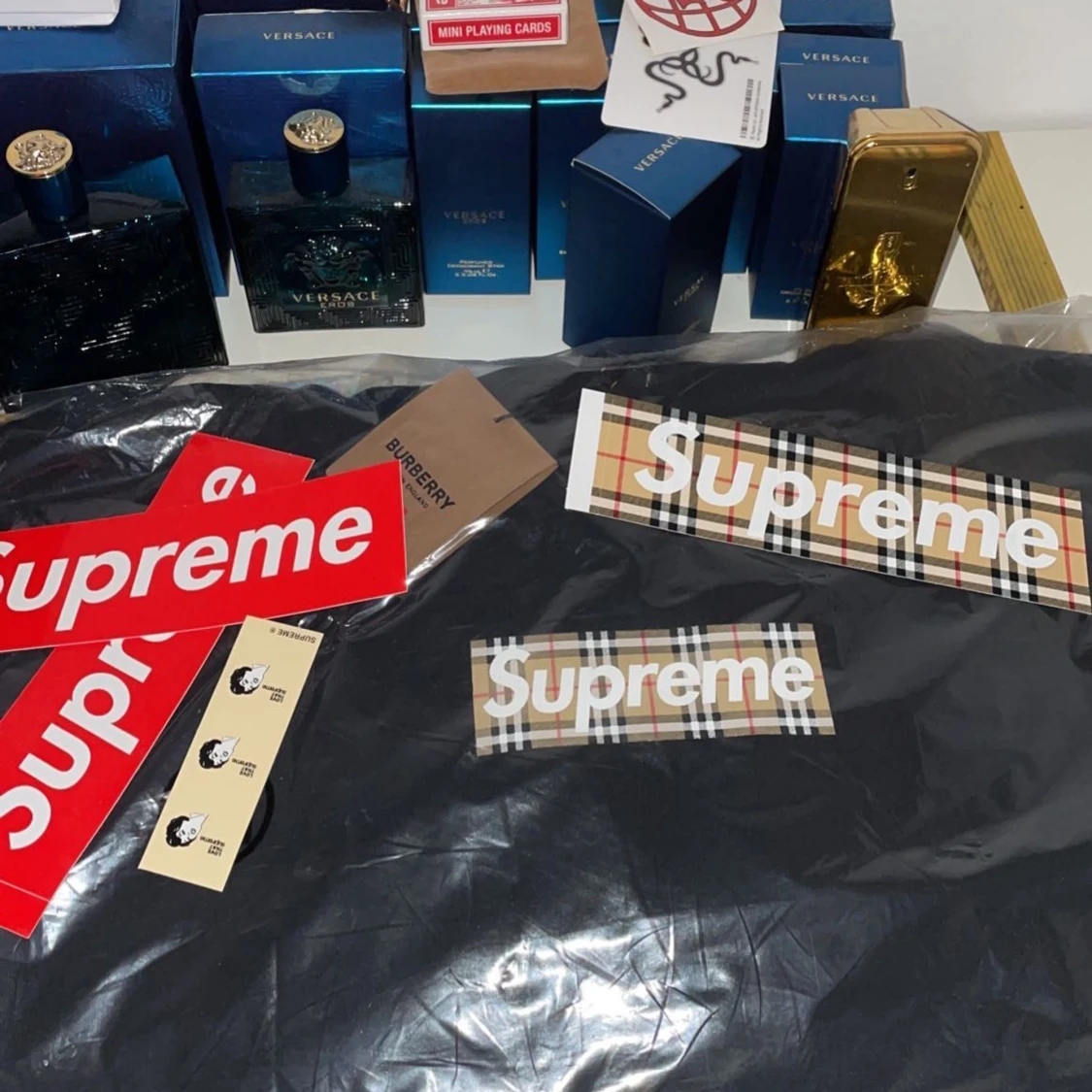 Supreme Burberry boxlogo