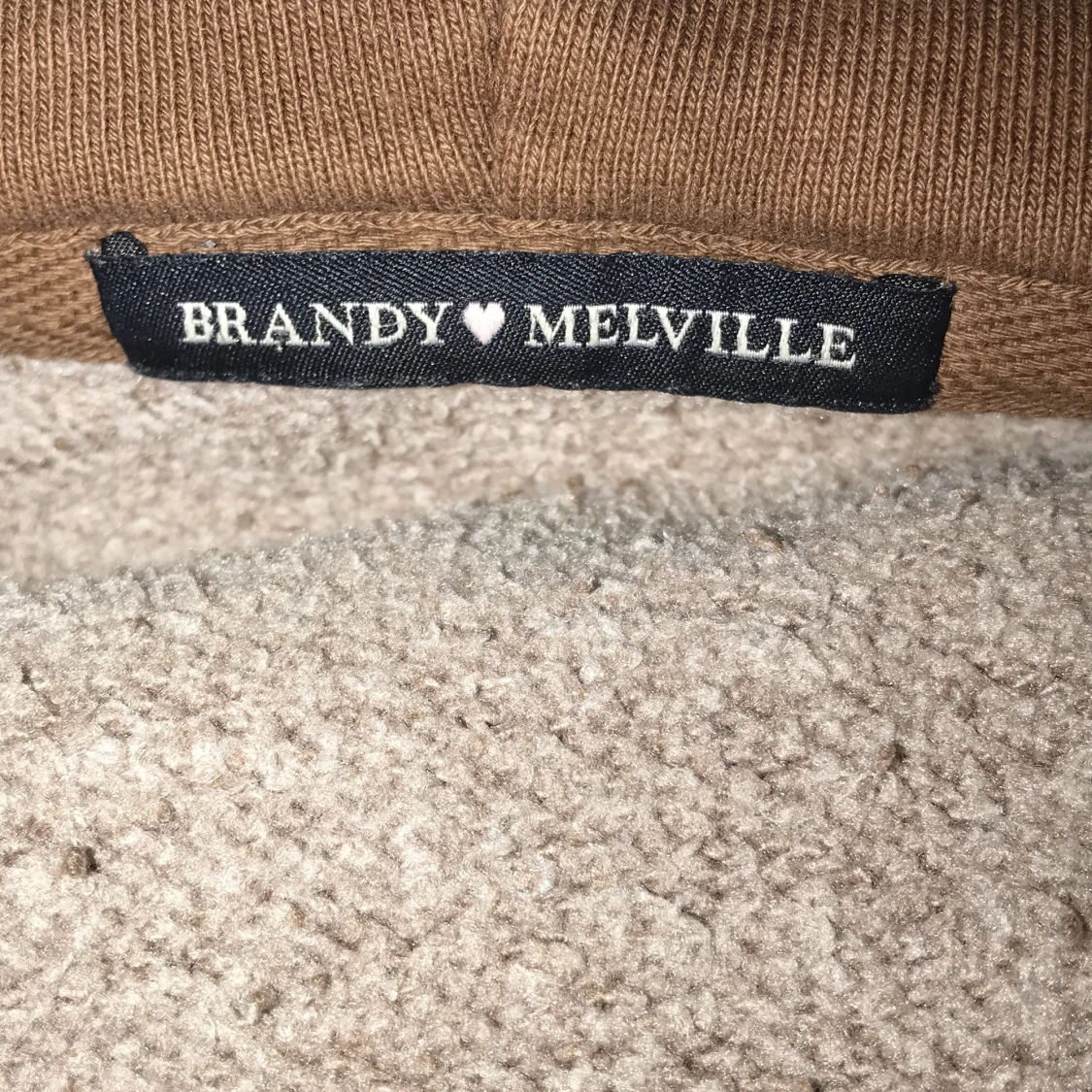 Brun Christy hoodie/zip-up - 91