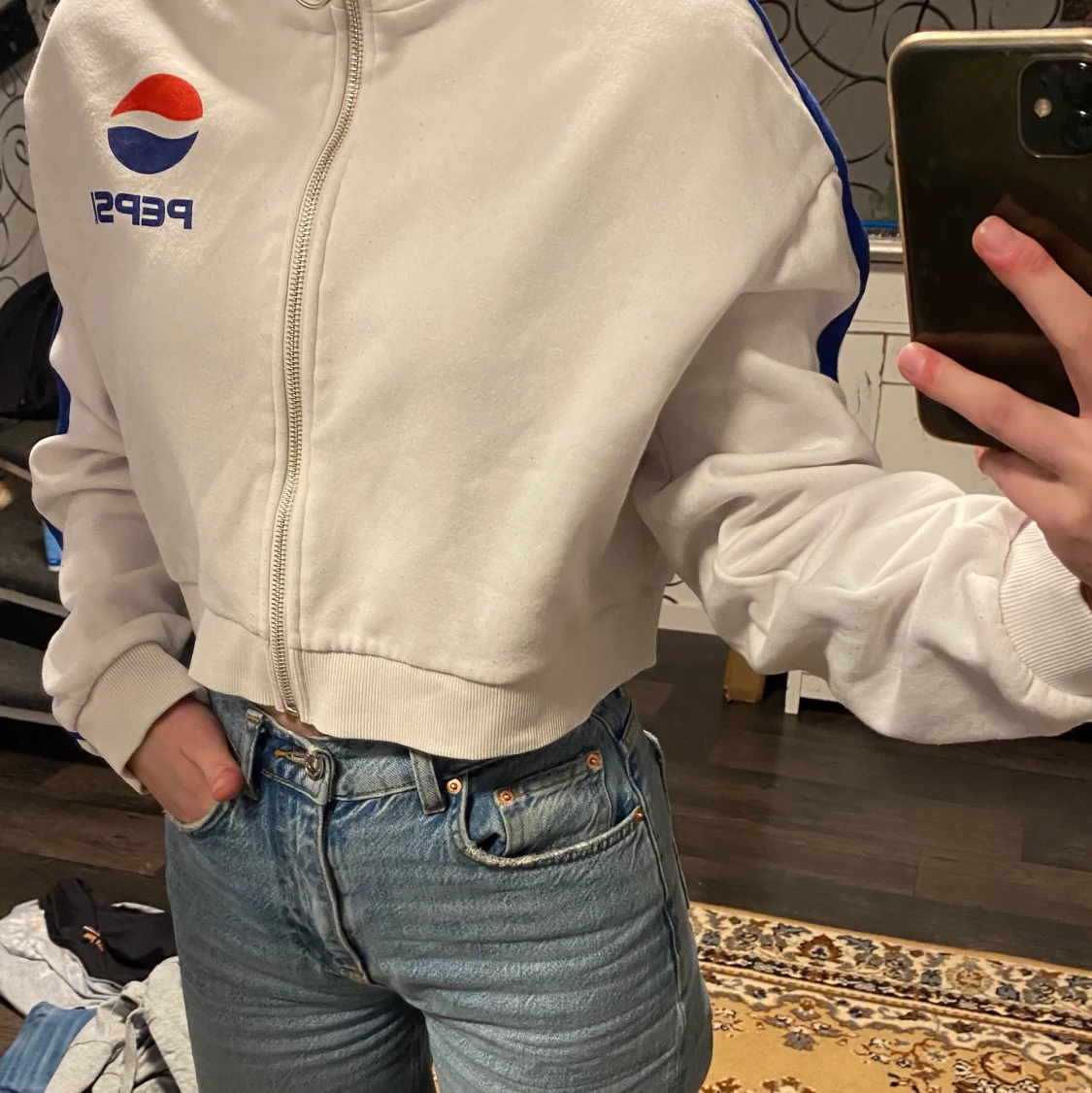 Zip hoodie från H&M - 90