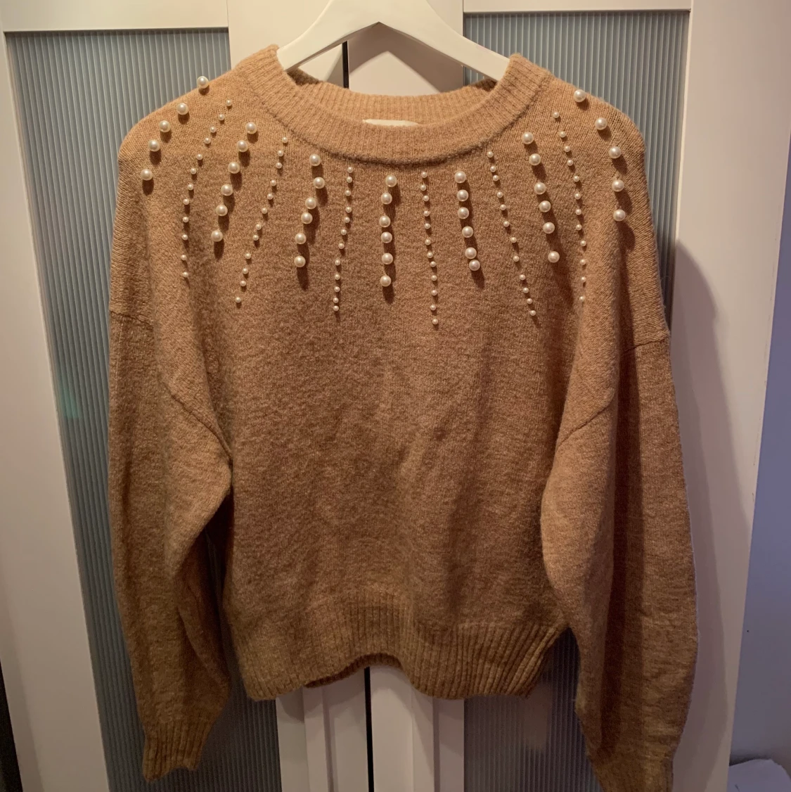 Stickad tröja 