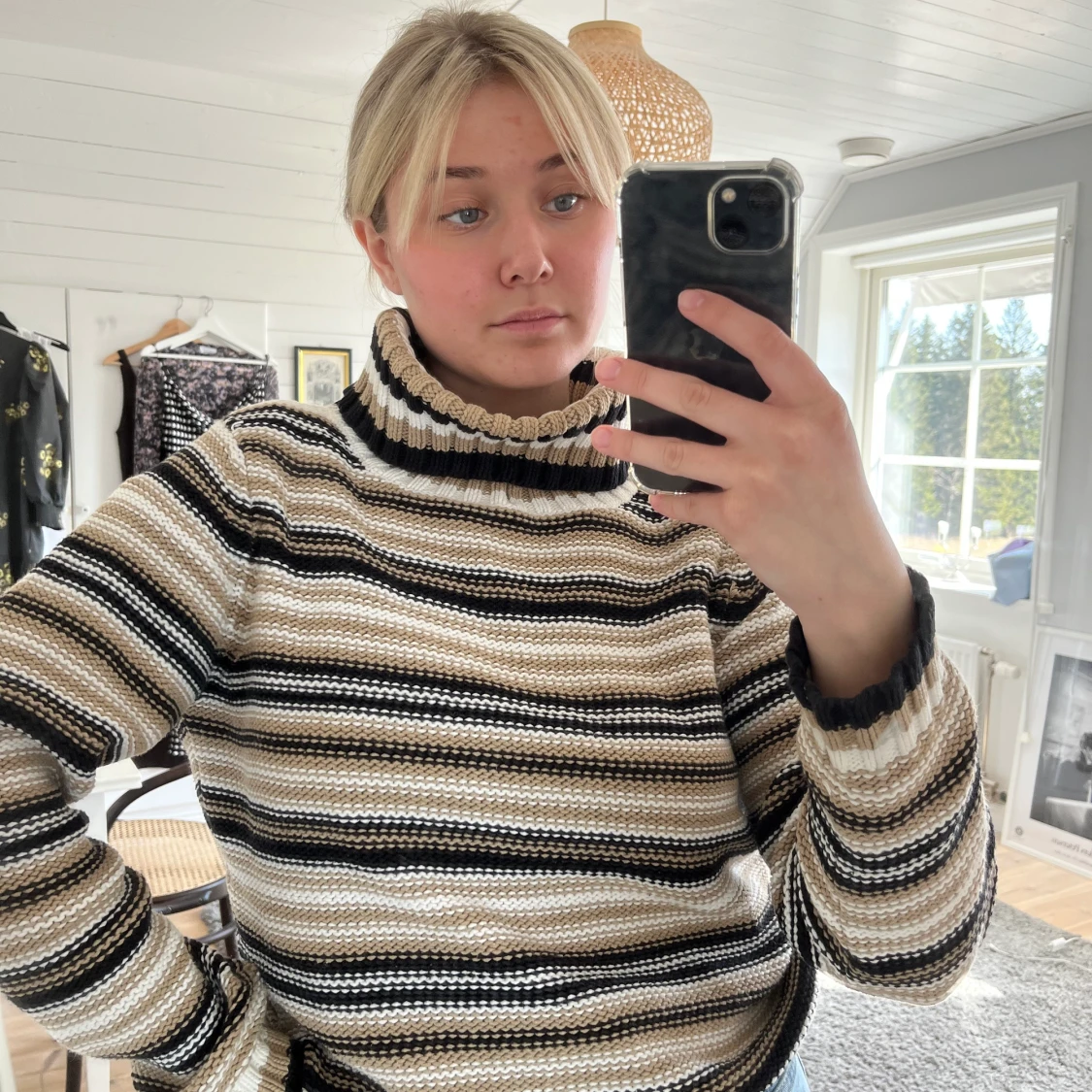 Stickad tröja  - 90