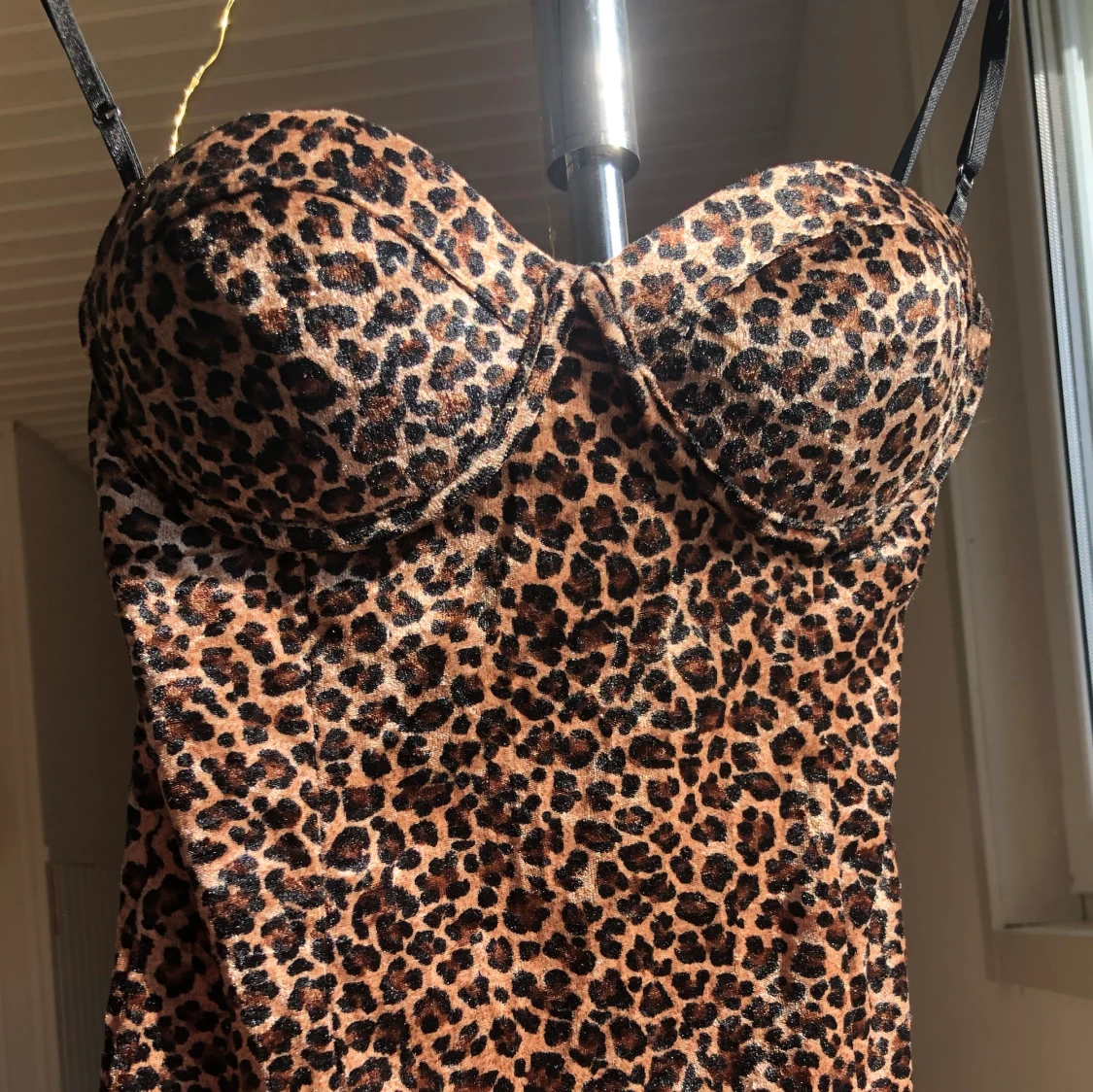 Negligé corset velvet topp - 90