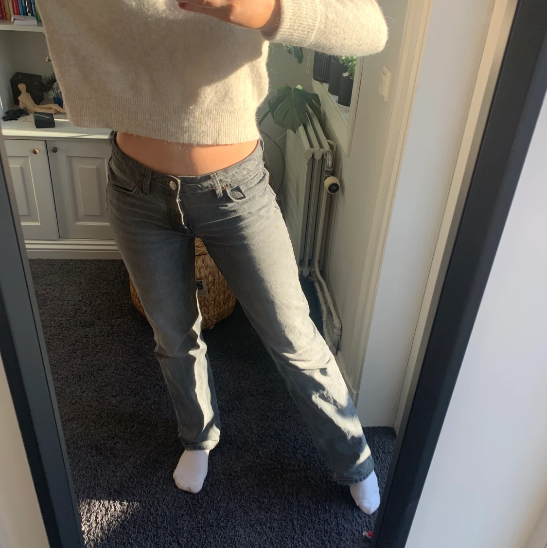 Låga Zarajeans🖤🖤