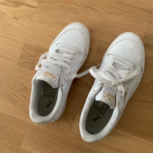 Puma sneakers - Köpte dessa till studenten förra året. Använda ett fåtal gånger. Säljer då dom egentligen är för små för mig. Självklart kommer skorna rengöras (vilket de inte är på bilden) innan de fraktas 🥰