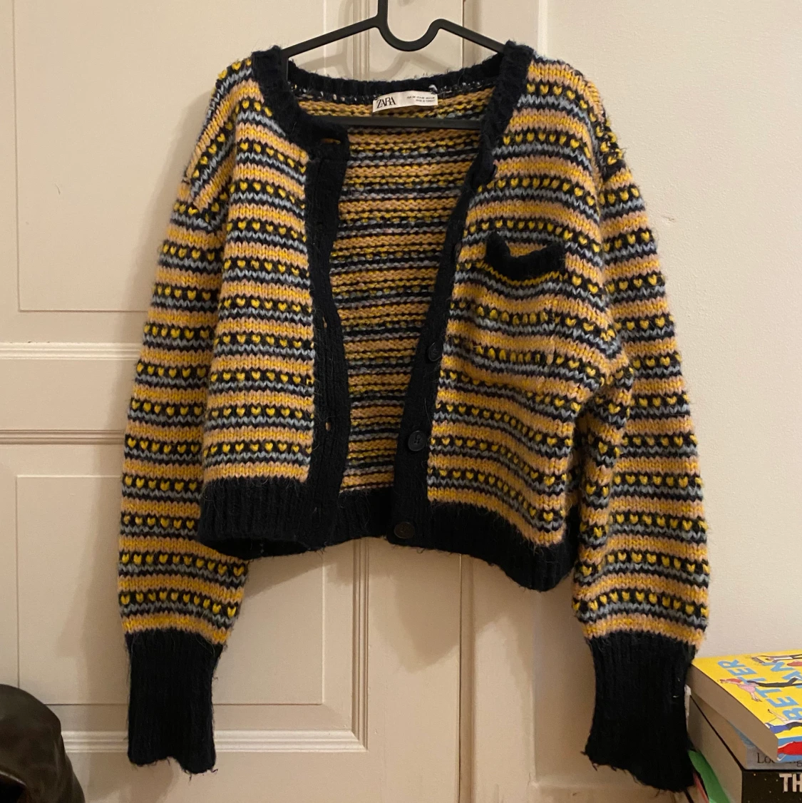 Stickad kofta från zara