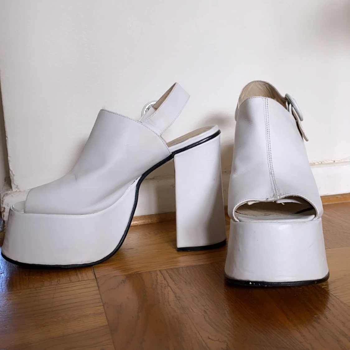 90s Buffalo platform heels 