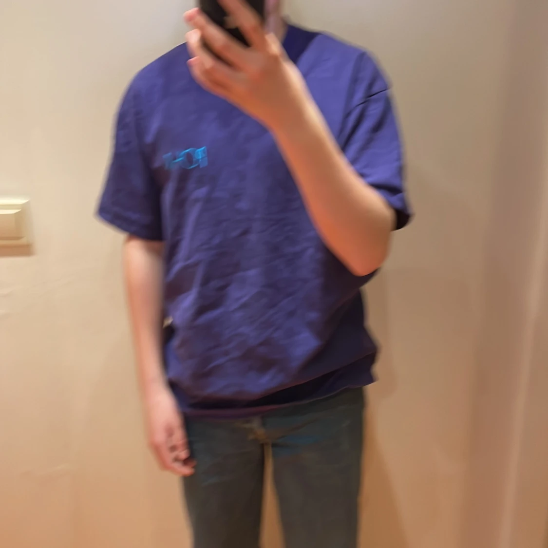 Polar skate co tshirt lila strl S 