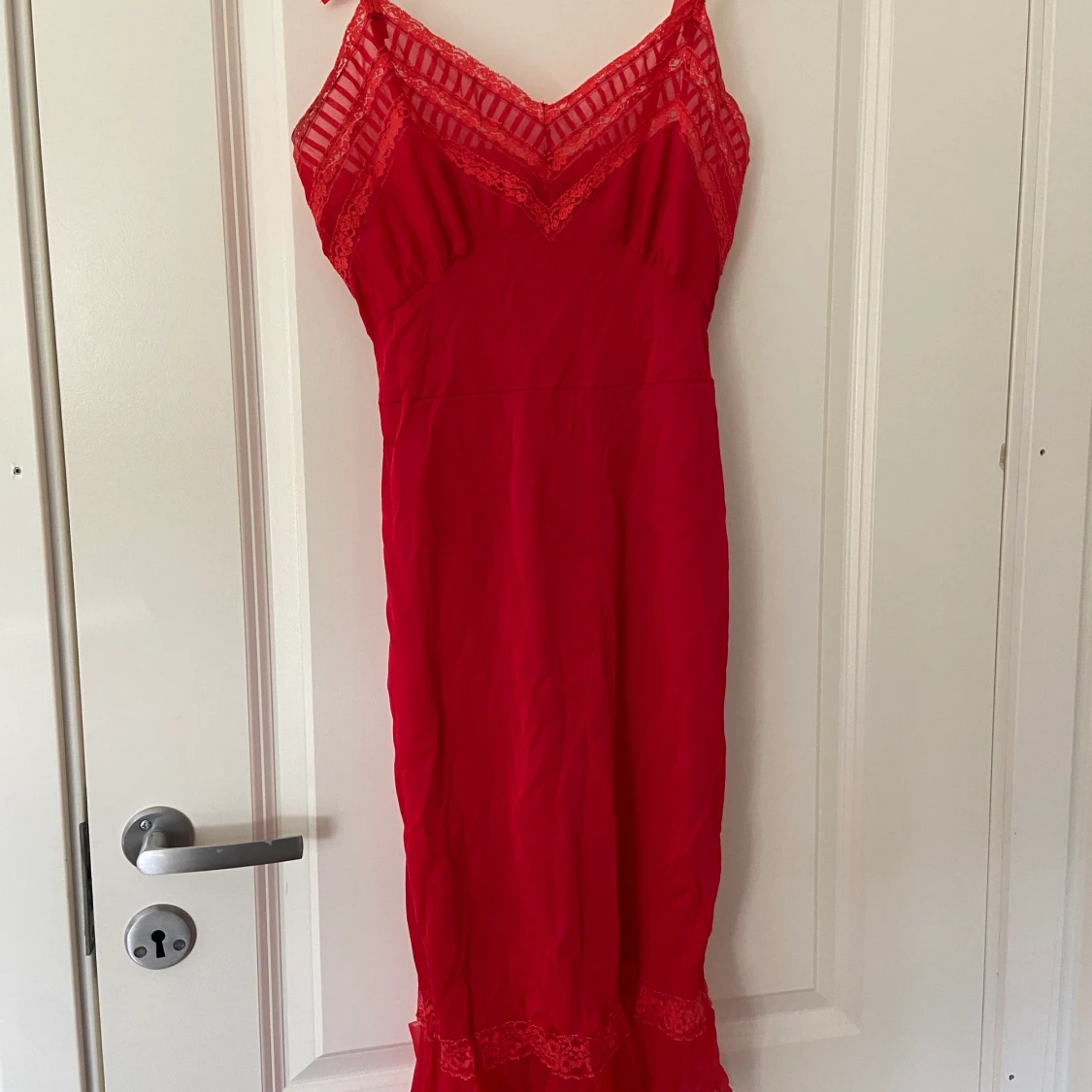 Röd klänning 