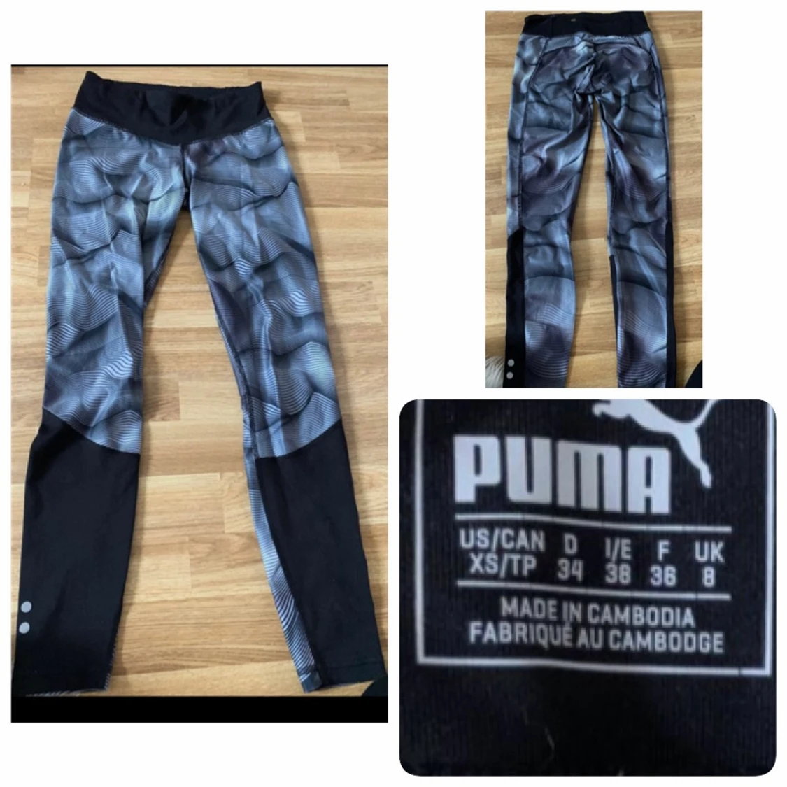 Puma träningstights i storlek XS/34 - 91