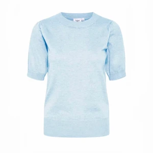 Kashmir tröja  - Ljusblå kortärmad Kashmir tröja från A shi ma i bra skick! Står ingen storlek men uppskattar till S🫶🏼 säljer en liknande i beige också❣️ Använder ej funktionen frakt 63kr 