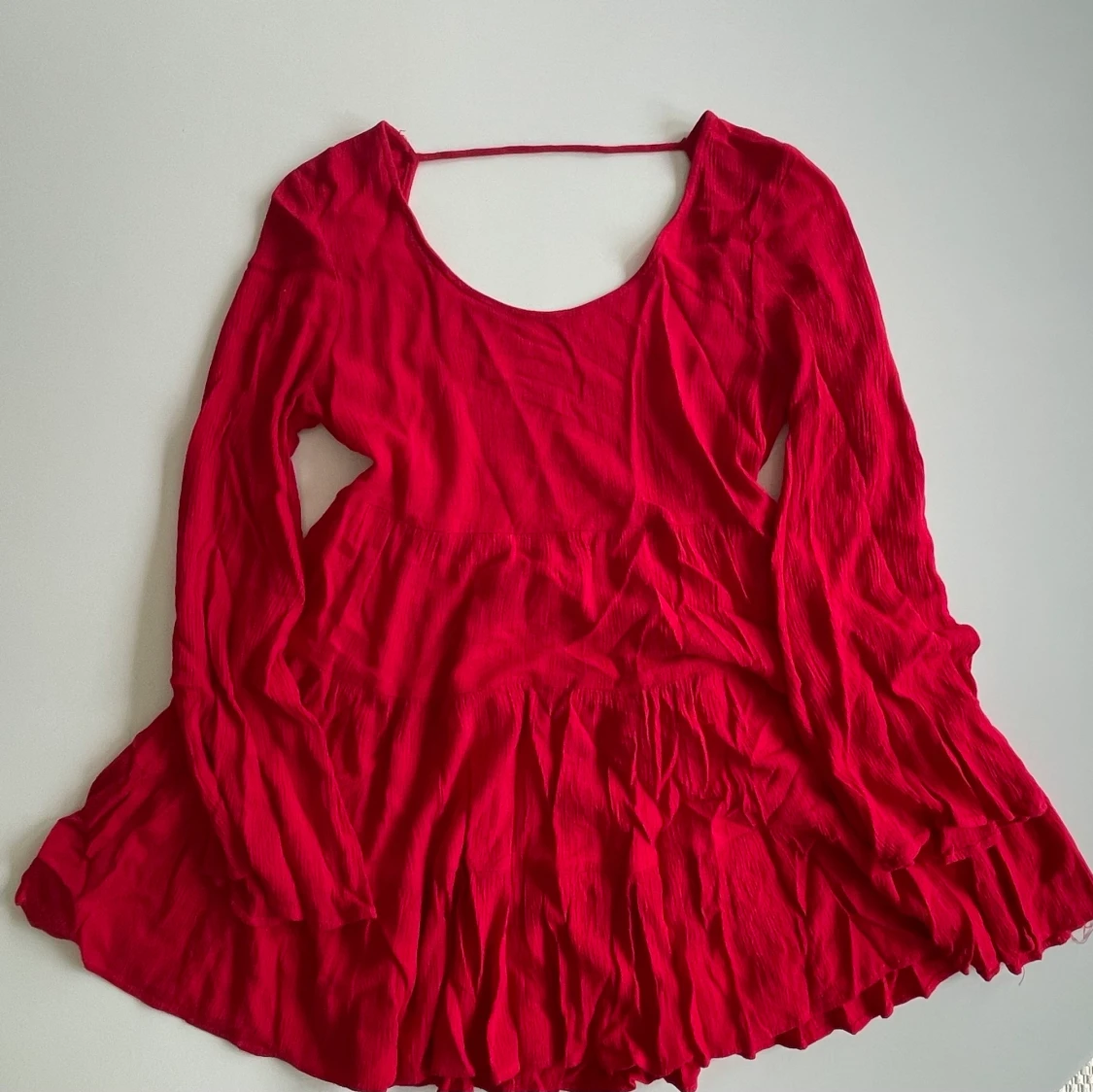 Short red beach dress  - 90