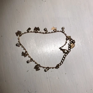 Fotlänk  - Guldig fotlänk inte använd💕