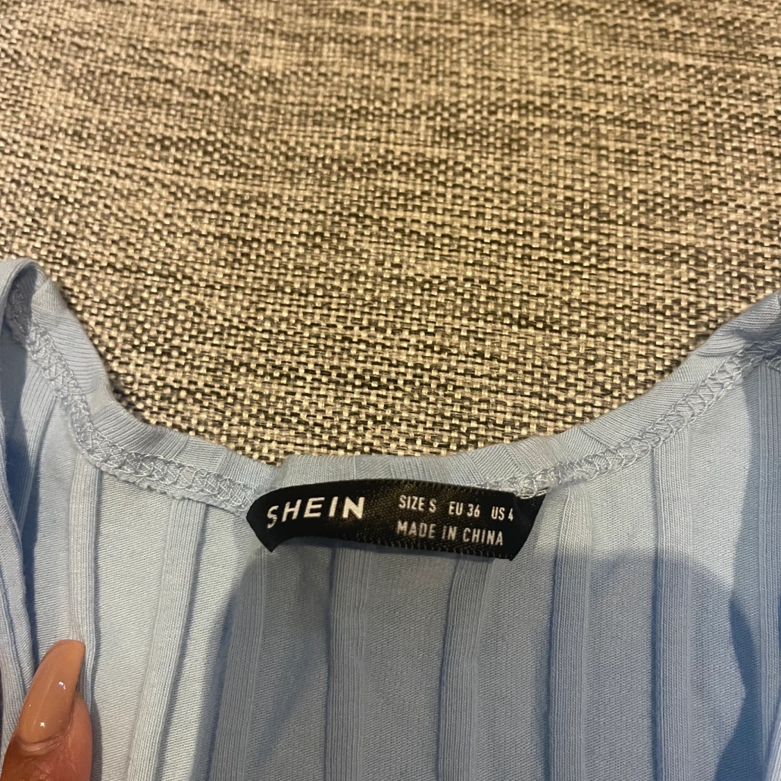 Blåa sommar topp  - 90