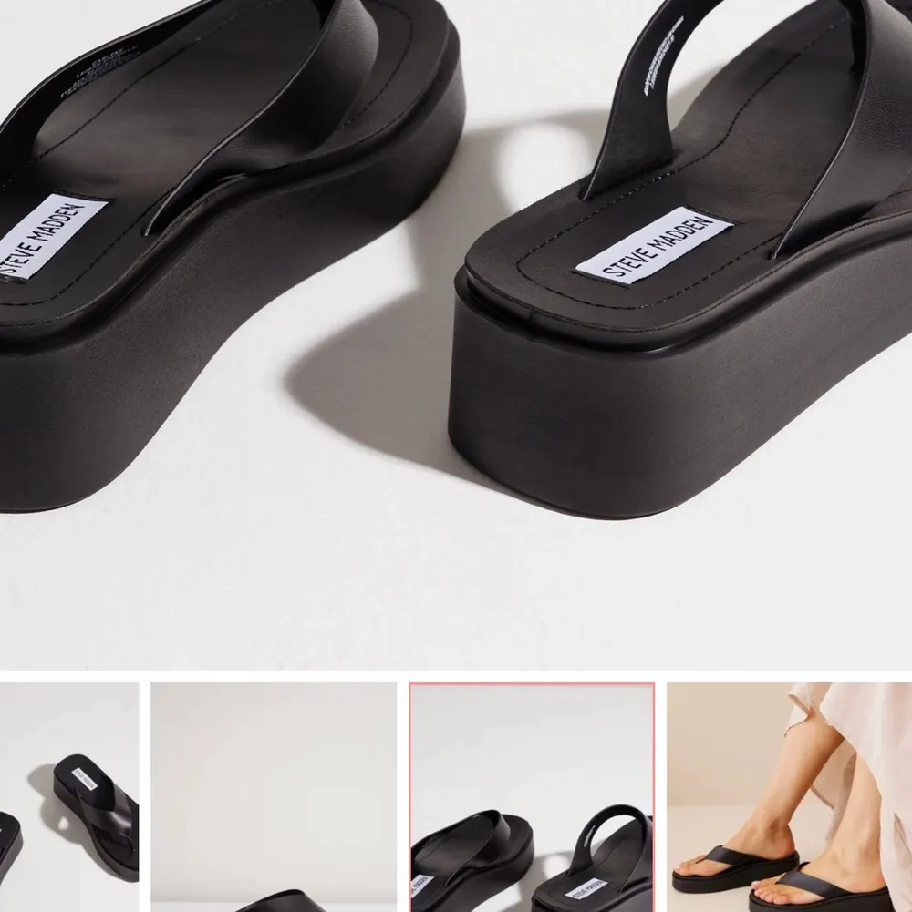 Helt nya, oanvända, sandaler från Steve Madden. Köpta för 799 kr. Säljer för 600kr. . Skor.
