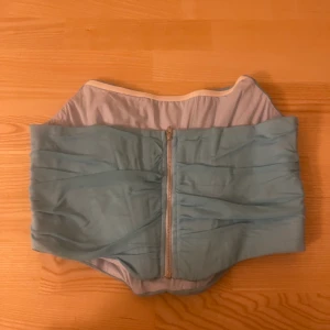 Korsett topp  - Ljus blå korsett topp från SHEIN 