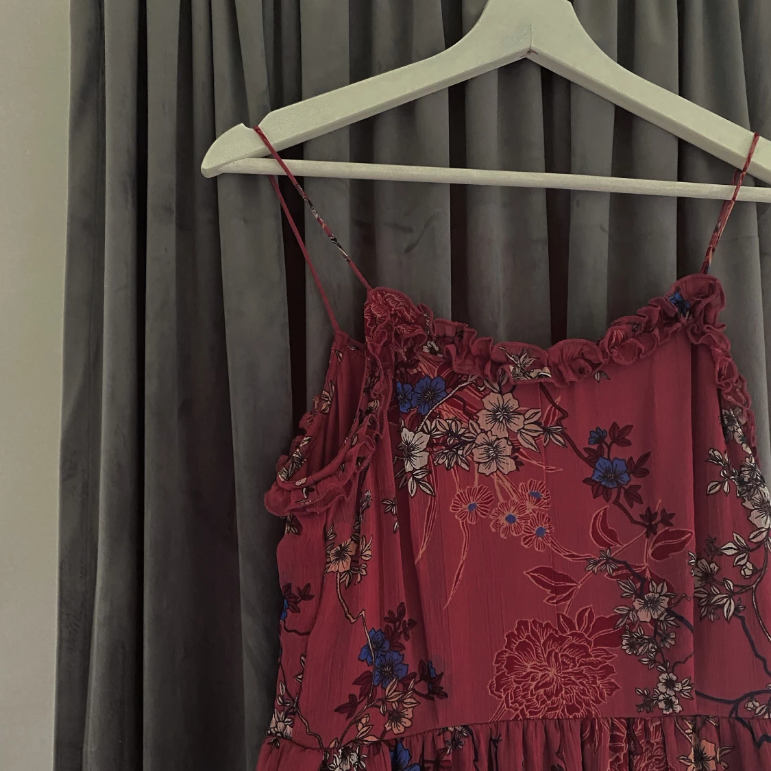 Blommig långklänning - 90