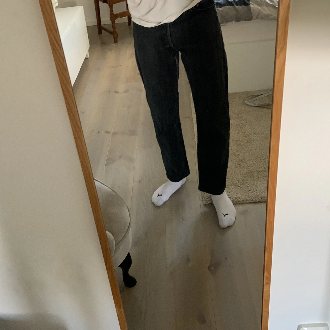 Svart jeans från weekday