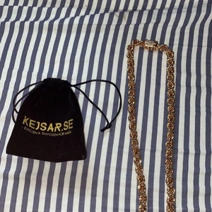 Guldplaterad halsband  - 18k helt ny guld