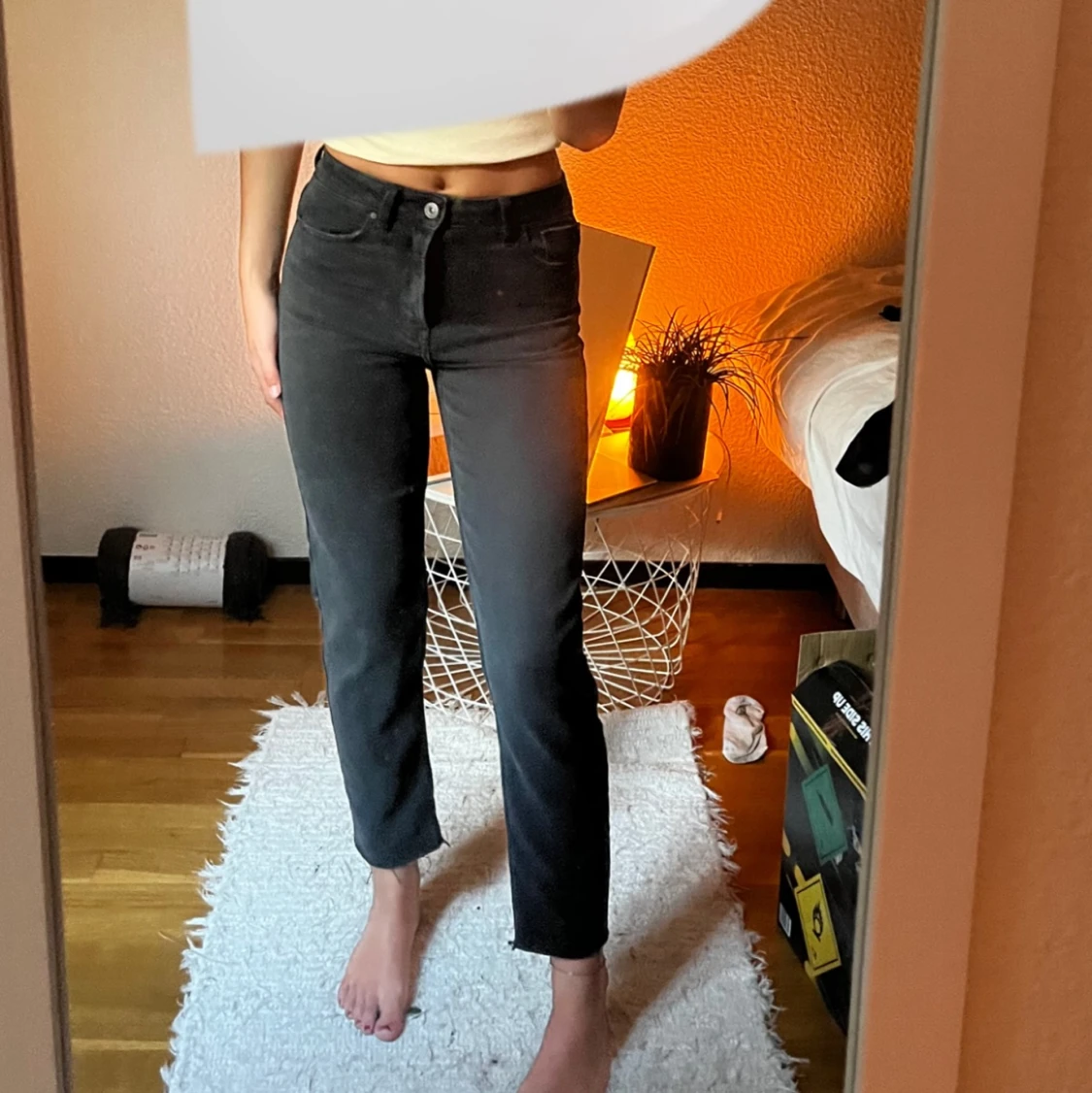 Svarta jeans