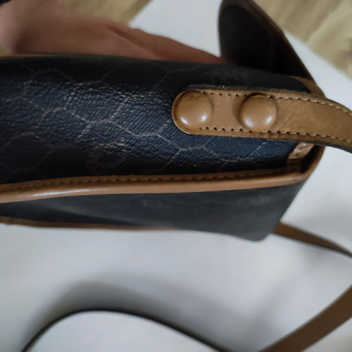 Leather bag brown  - 91