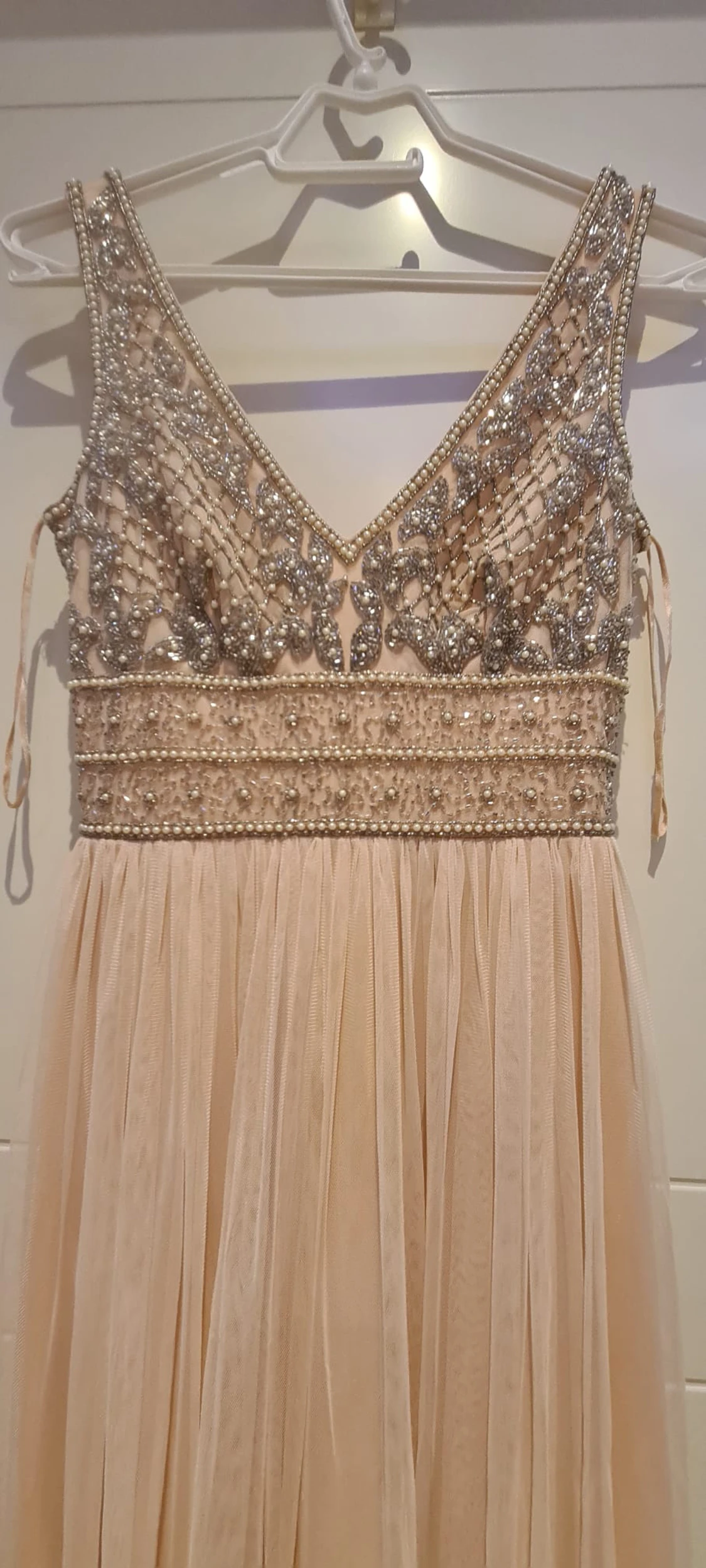 Gammeldagsrosa balklänning/festklänning  - 1