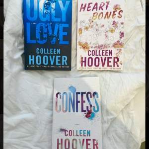 Helt nya Coleen Hoover böcker i toppen skick, US paperback. Skriv i chat för frågor!