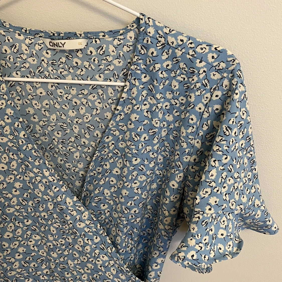 Ljusblå klänning - 90