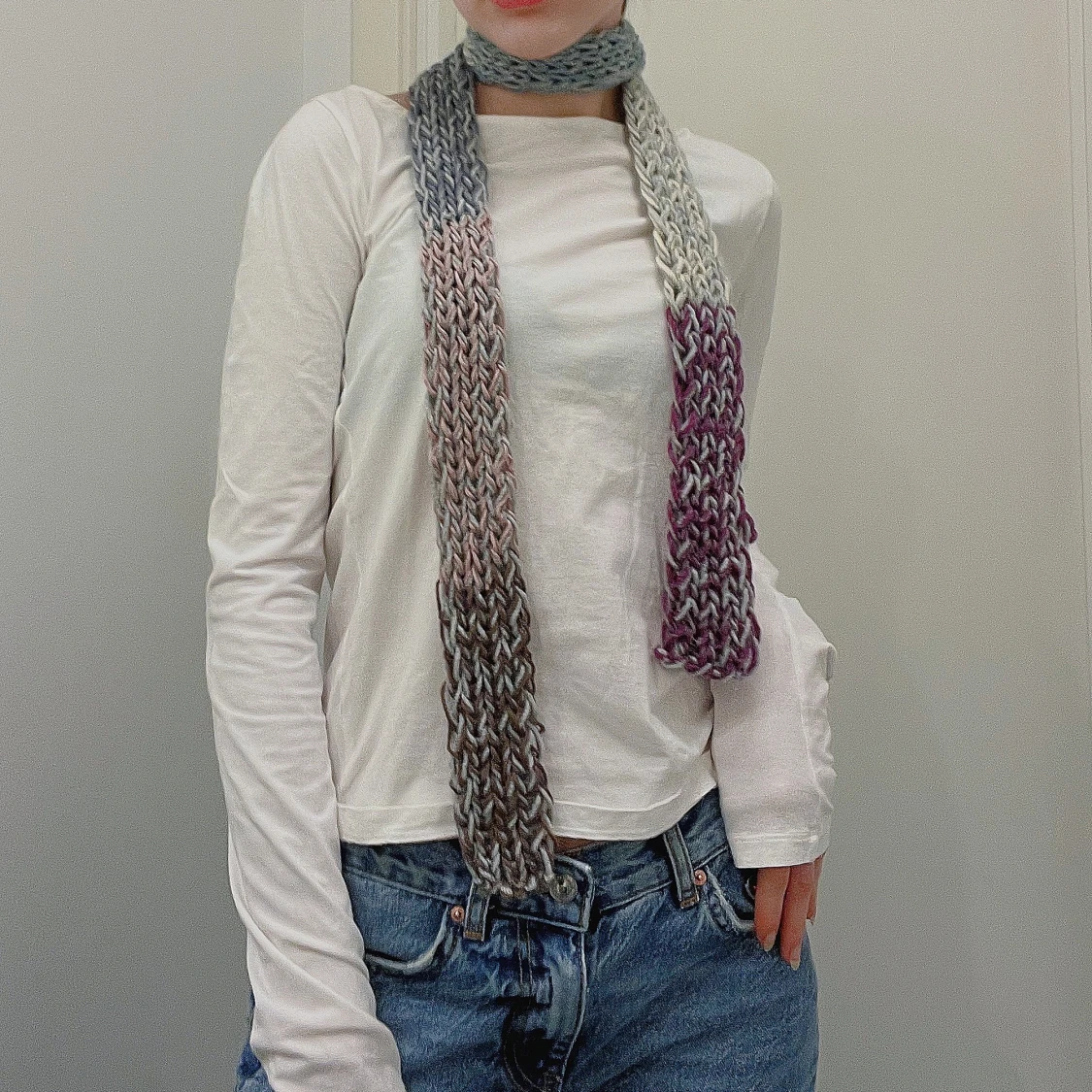 Dove scarf - 90