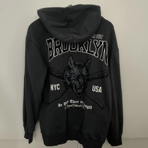 Hoodie - Köpt på herravdelningen men skitsnygg på tjejer också. Storlek M. I bra skick.
