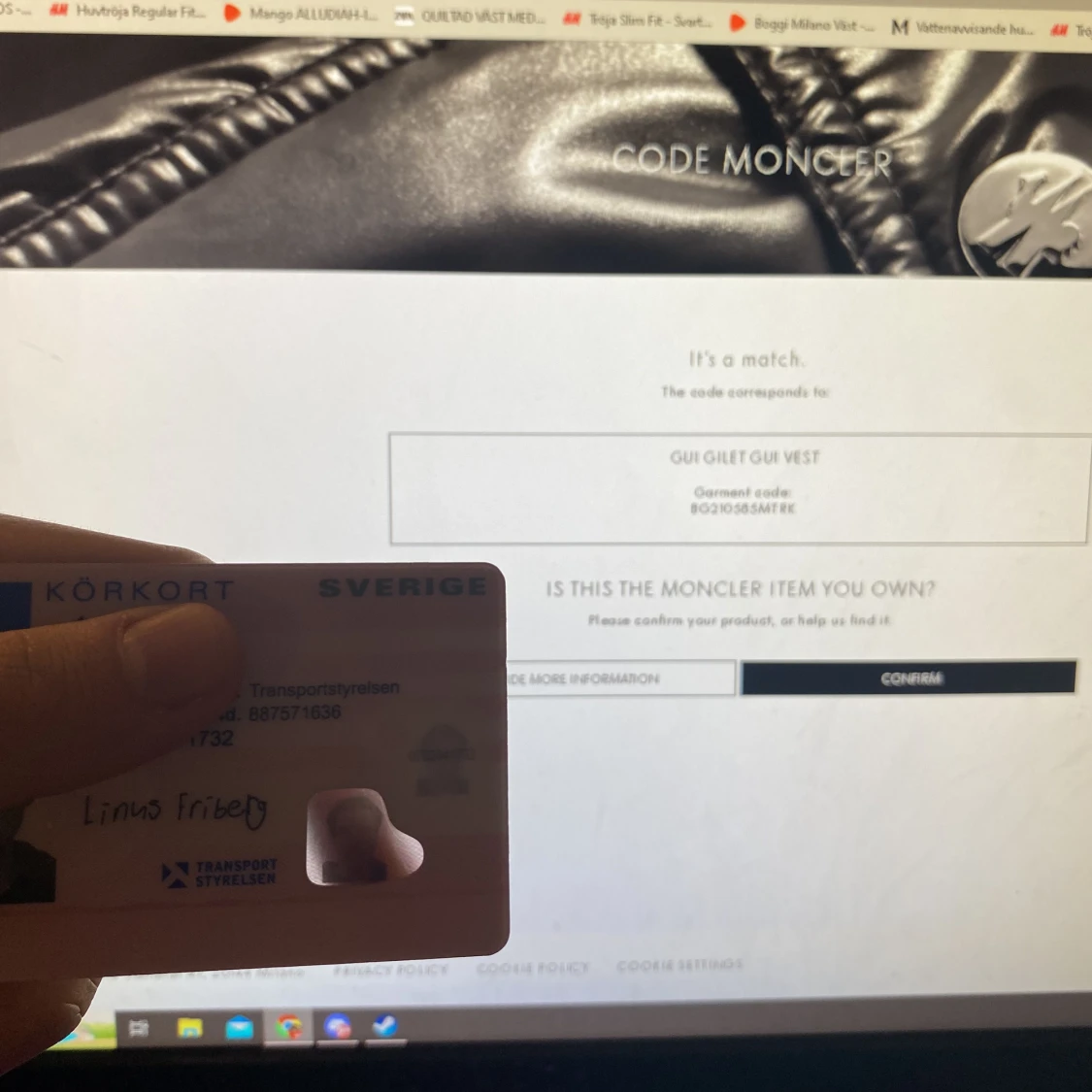 Moncler Gui Väst - 91