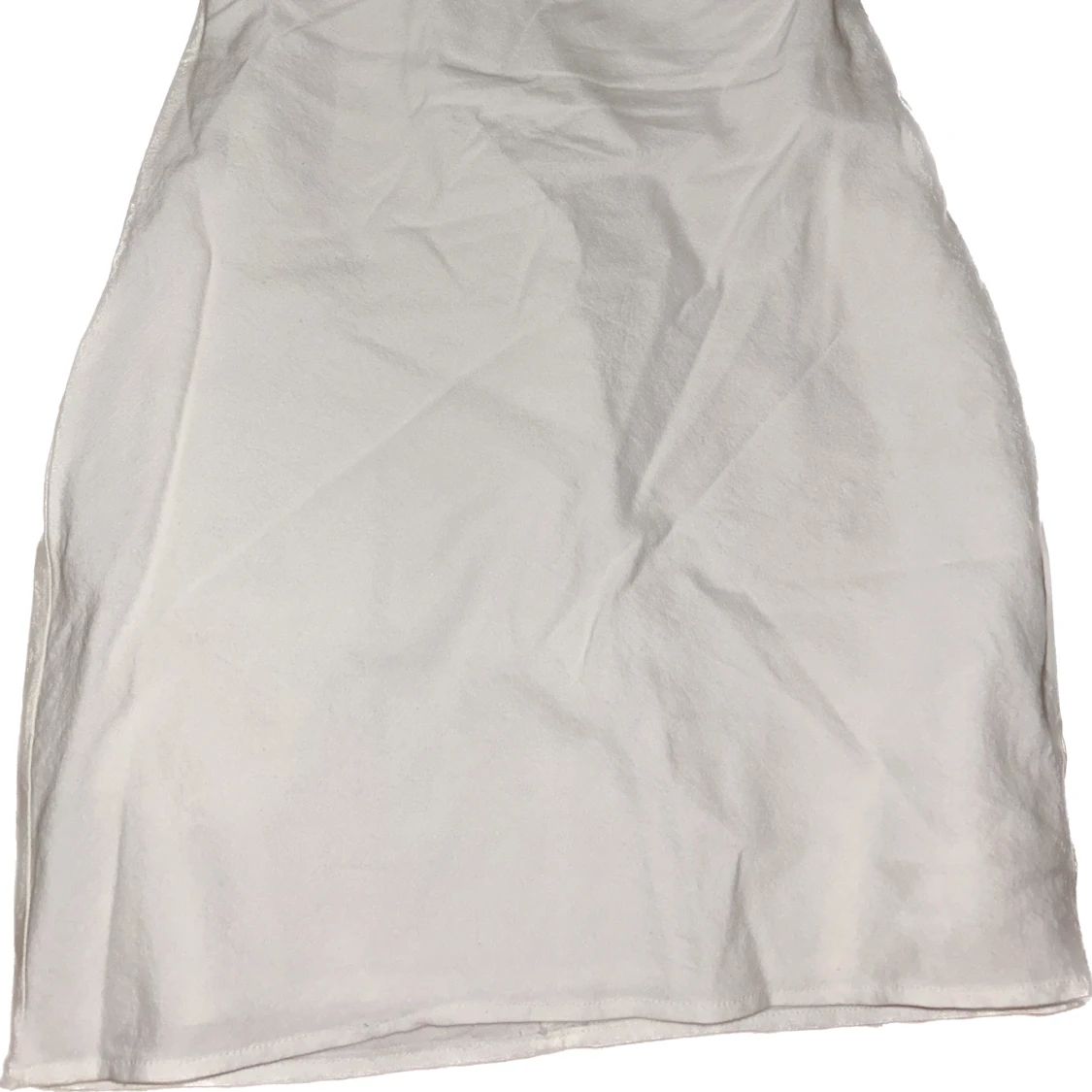 Vit kort klänning  - 90