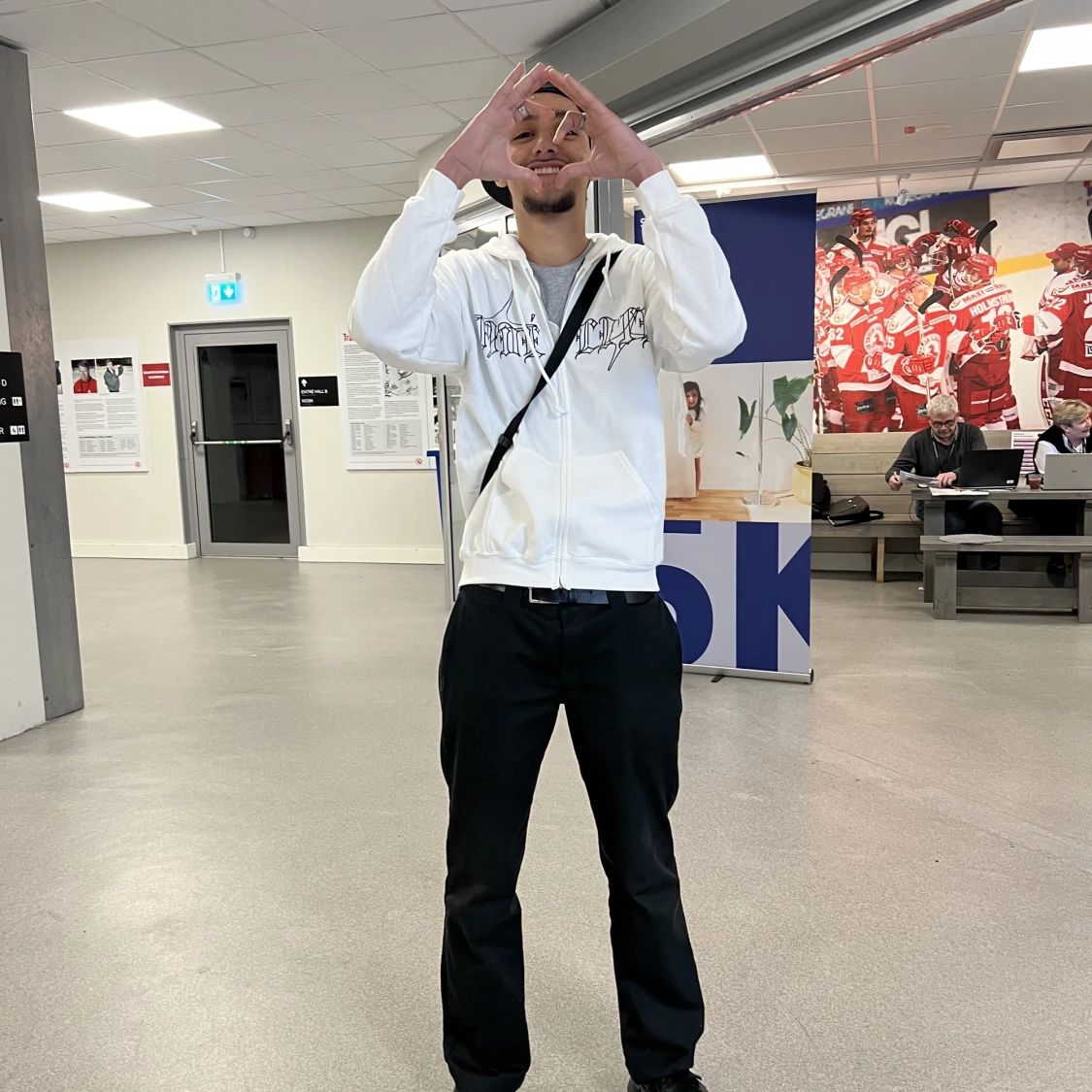 Fidélité zip-hoodie / Vit