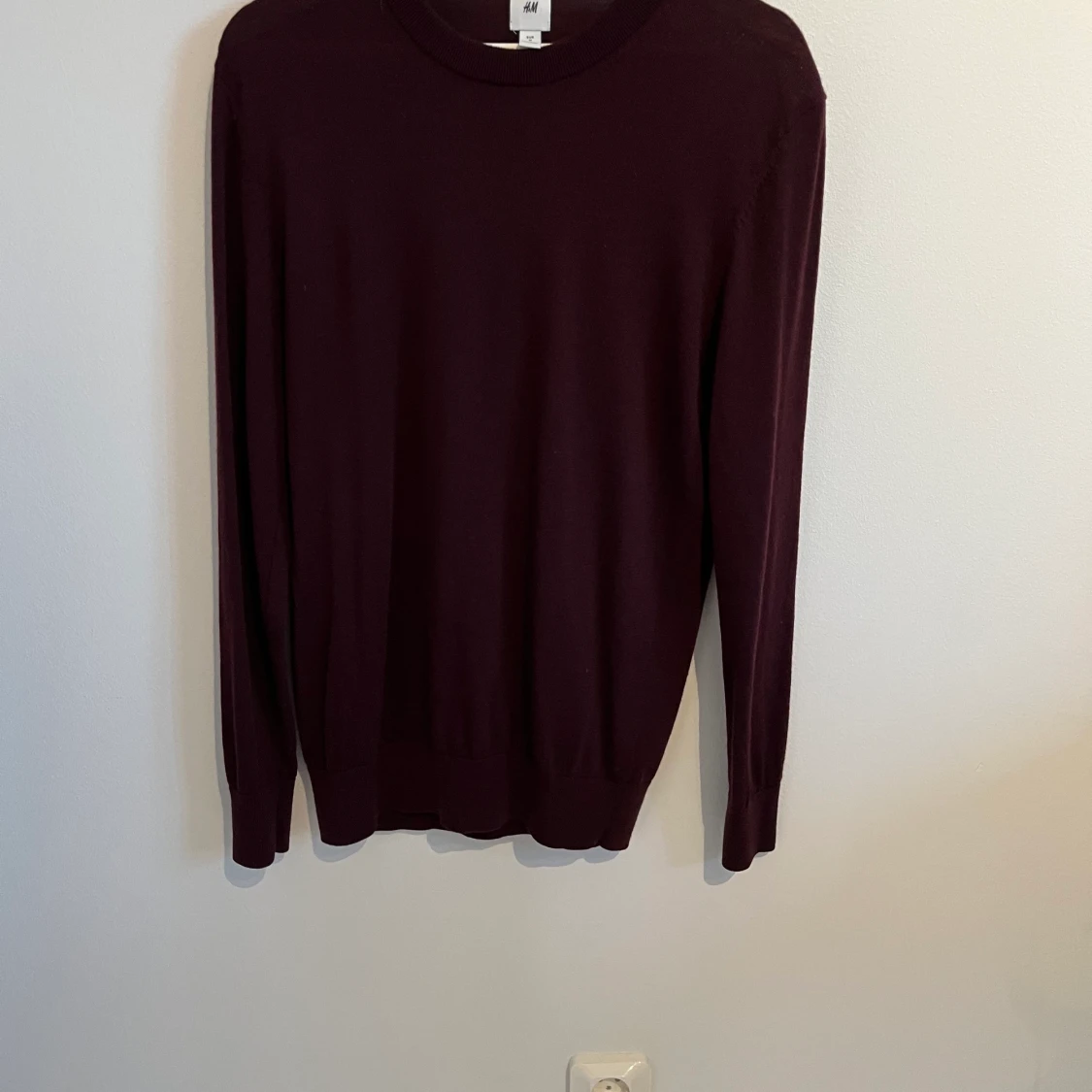 Hm. Stickad sweatshirt. Storlek, M. - 90