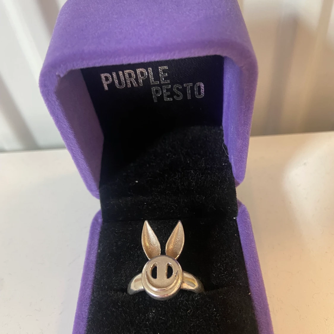 Purple pesto ring  - 91
