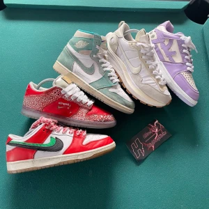 INTRESSE KOLL Jordans, Dunks, lost boys, sacais - INTRESSE KOLL PÅ DESSA Skriv dom om du har frågor och funderingar angående skorna, allt får inte plats här