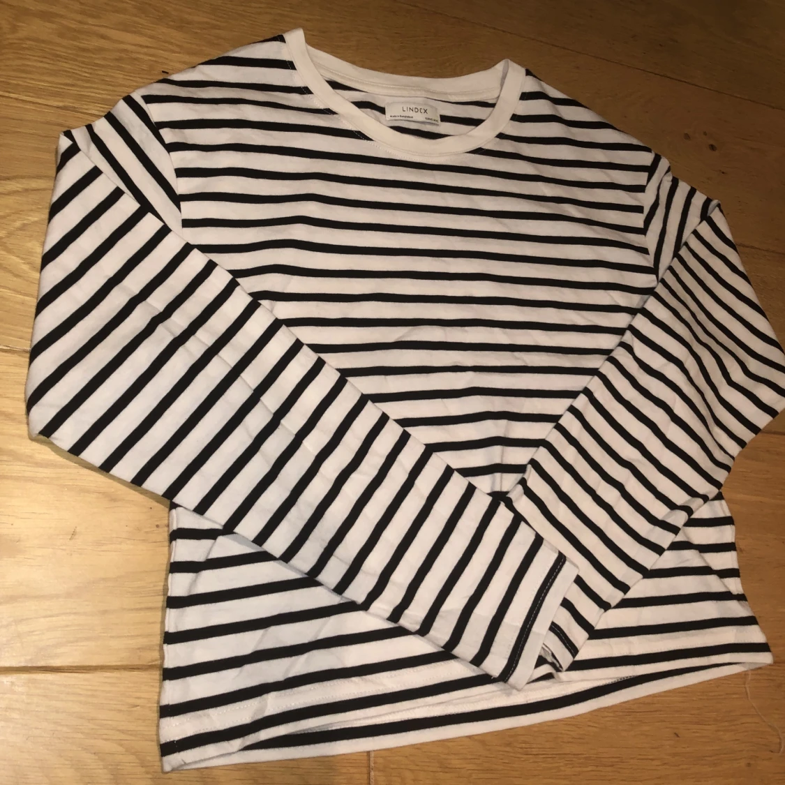 Randig långärmade tröja - 90