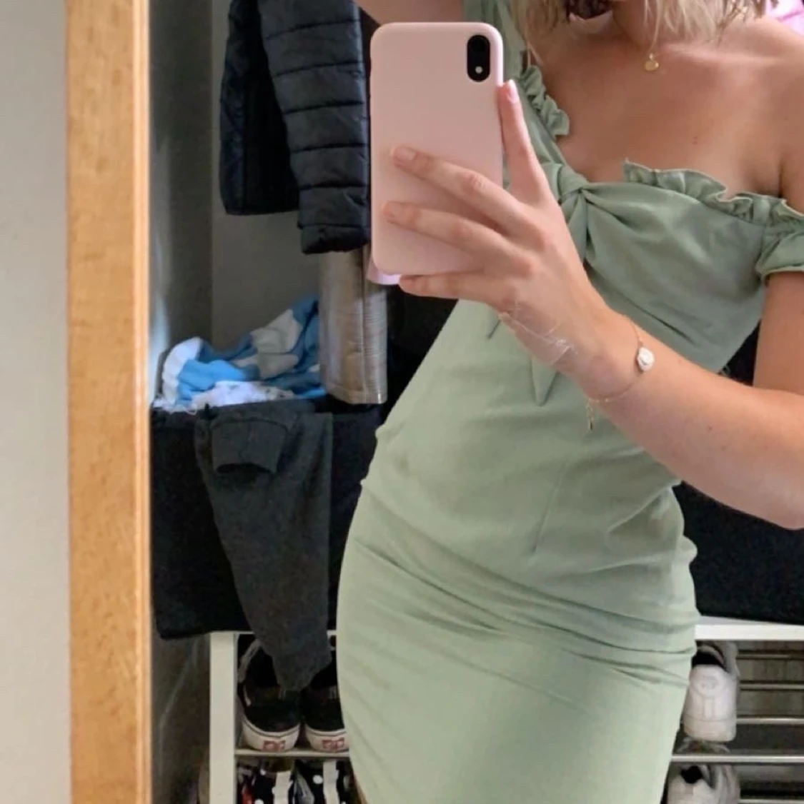 Urban Outfitters grön klänning 