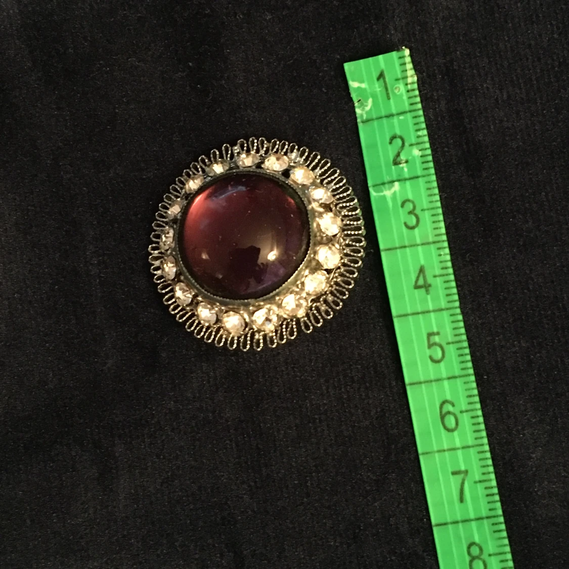 Brosch skimrande lila  - 91