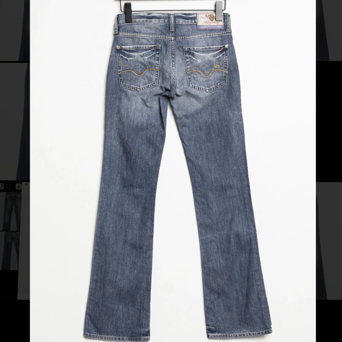 Lågmidjade replay bootcut jeans  - 90