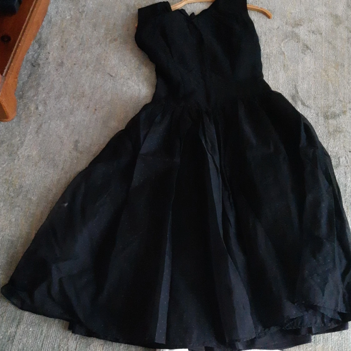 Svart rockabilly klänning från 60 talet - 91