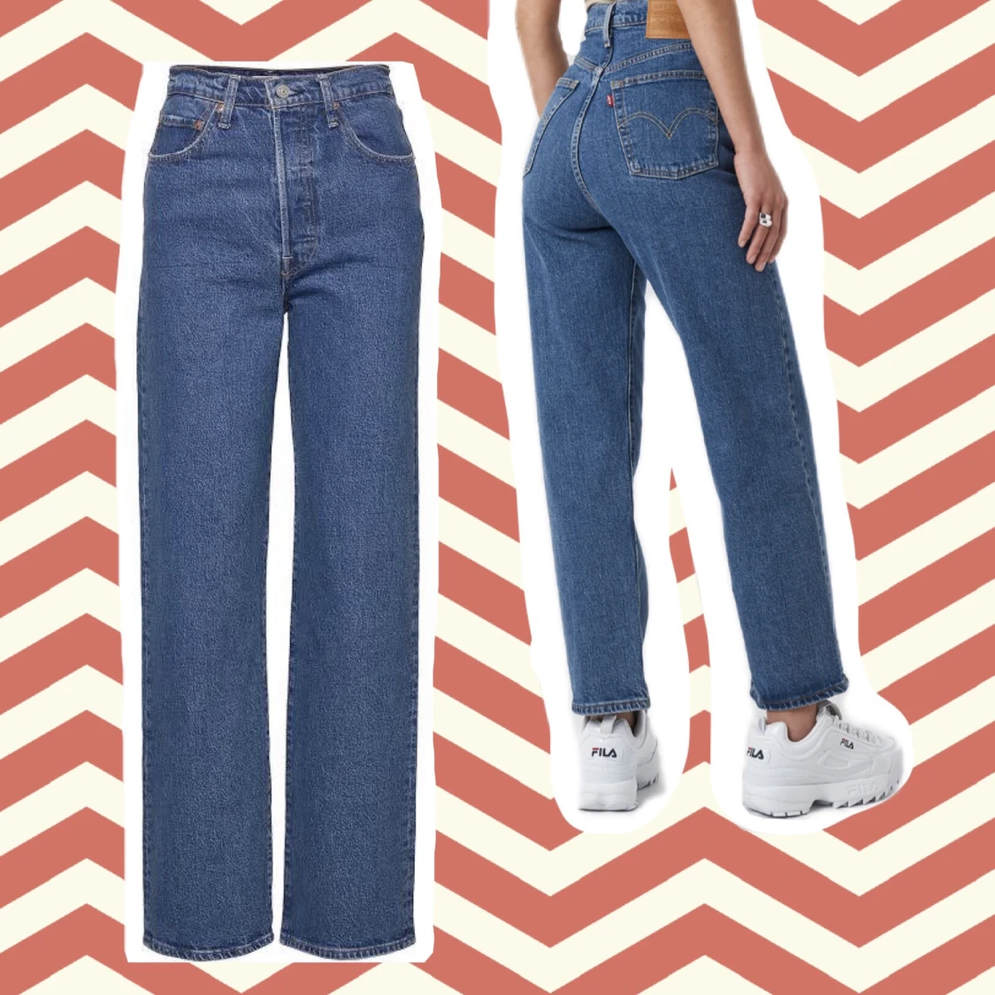 Levis ribcage straight ankle 