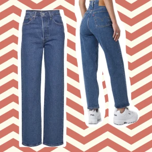 Levis ribcage straight ankle  - Ett par splitternya Levi’s i modellen ribcage straight ankle med lapparna kvar, helt oanvända. Säljes då se tyvärr inte passar. Storleken är 27/27. Skriv vid frågor! Skickar spårbart.