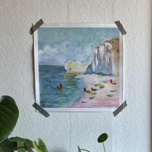 Originalmålning- akryl - OM MÅLNINGEN Original akrylmålning på canvaspapper. 28x28 cm. Lackad och färdig att ha på väggen som den är eller i en fin ram