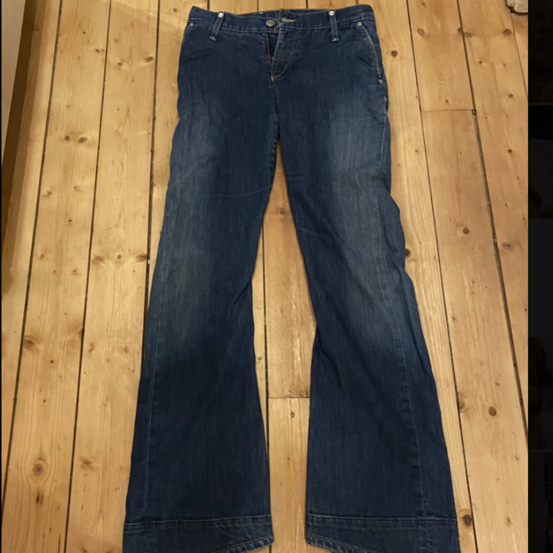 Lågmidjade Levis jeans
