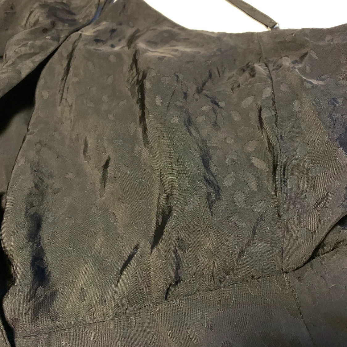 Svart wrapklänning - 90