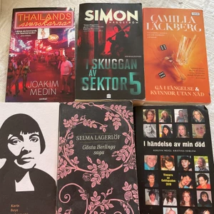 Böcker  - Böcker av olika slag 